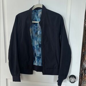 Women’s Reversible Blue Bomber Jacket from Lululemon.
